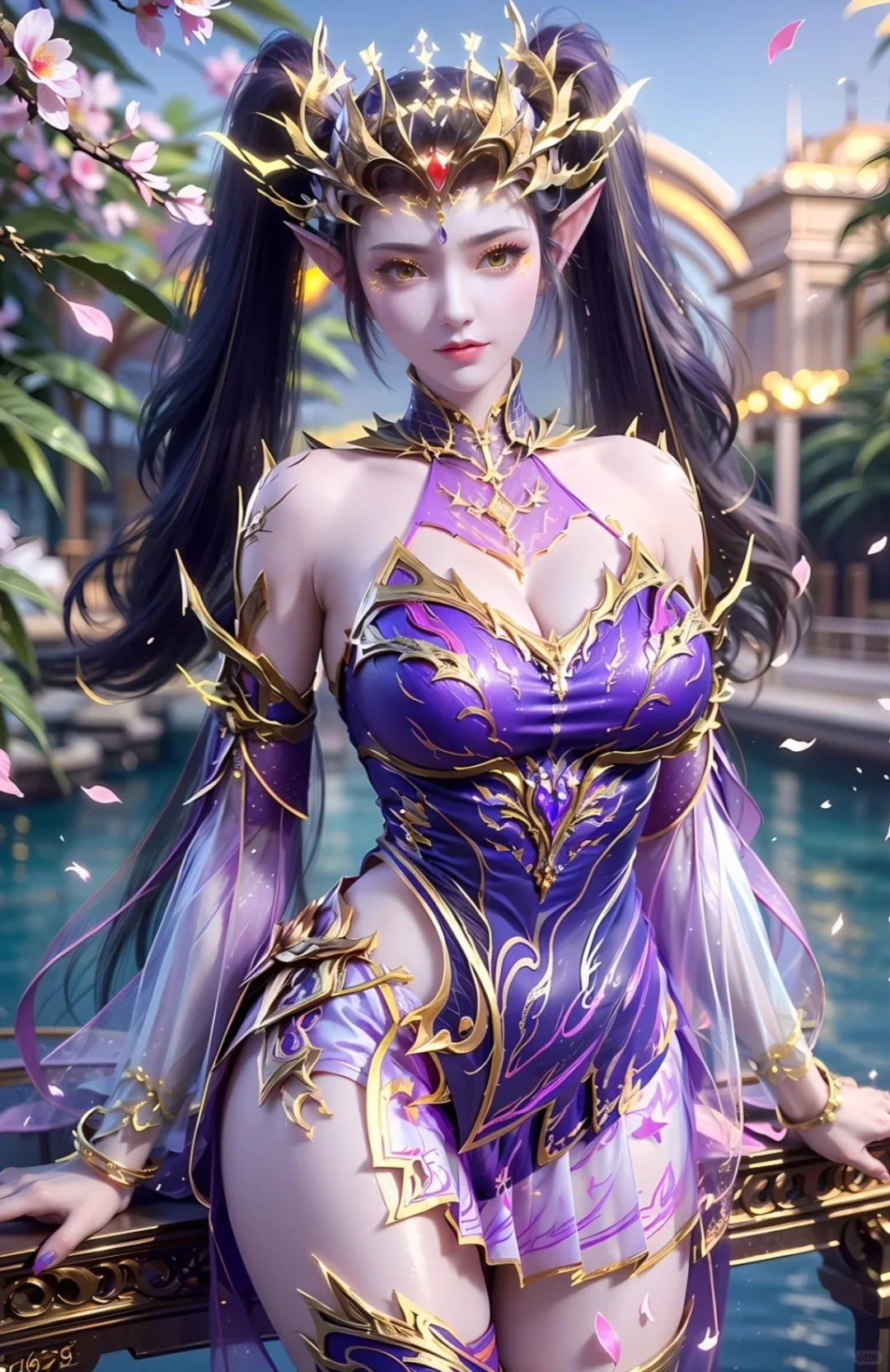 新太虚古龙族龙皇——紫妍