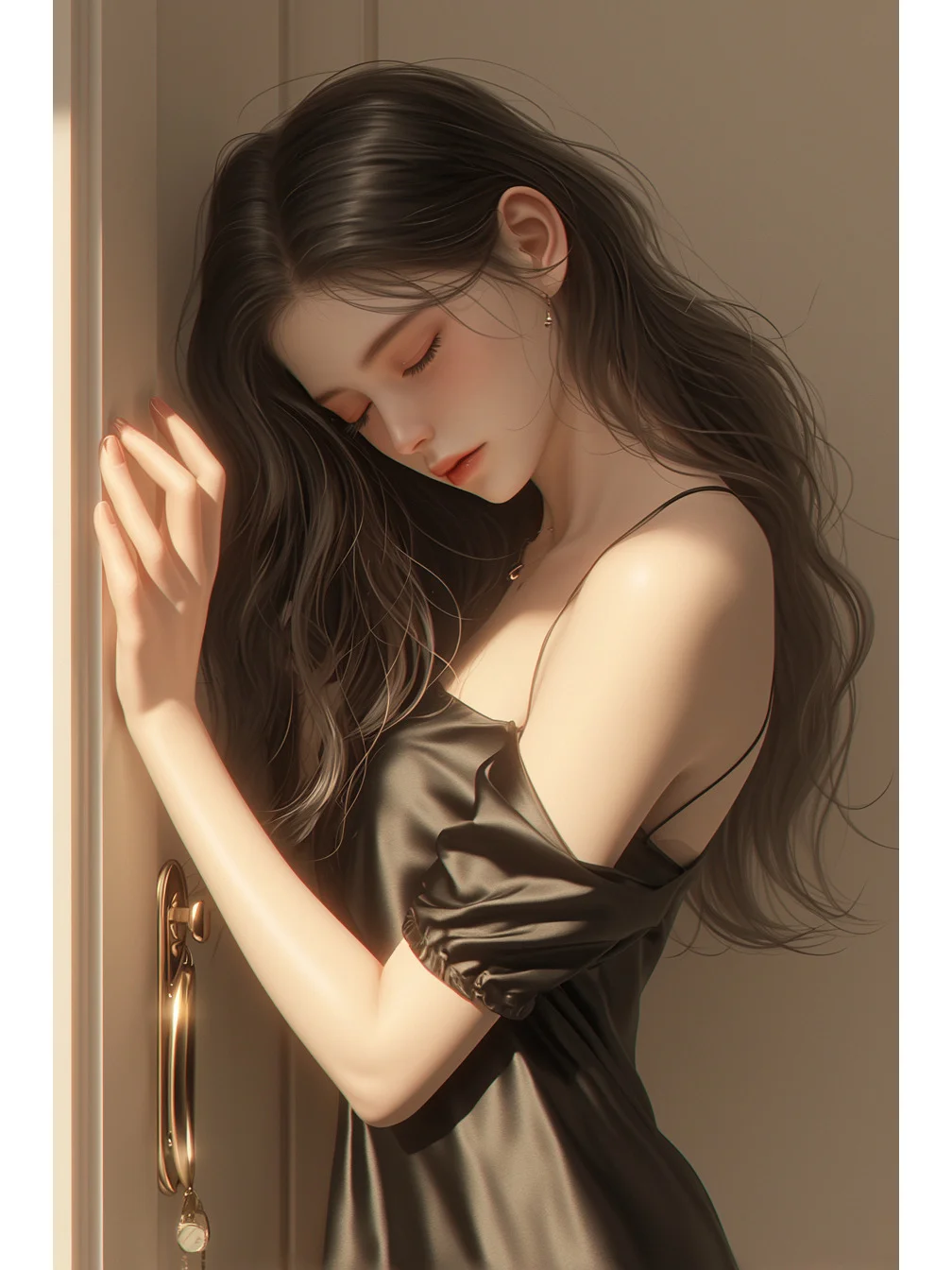 AI画美女｜等不到的人 不必再等 （含咒语）