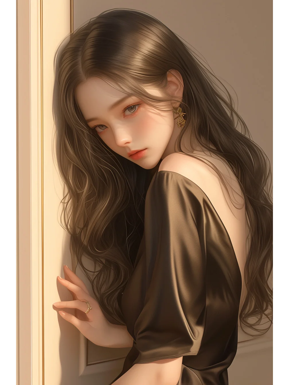 AI画美女｜等不到的人 不必再等 （含咒语）