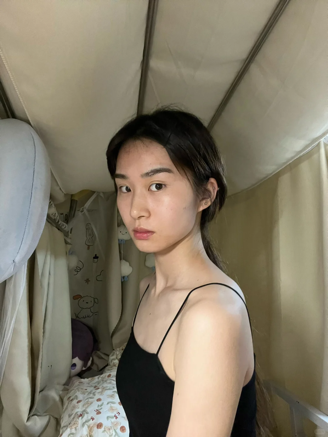 素颜长这样适合做模特吗