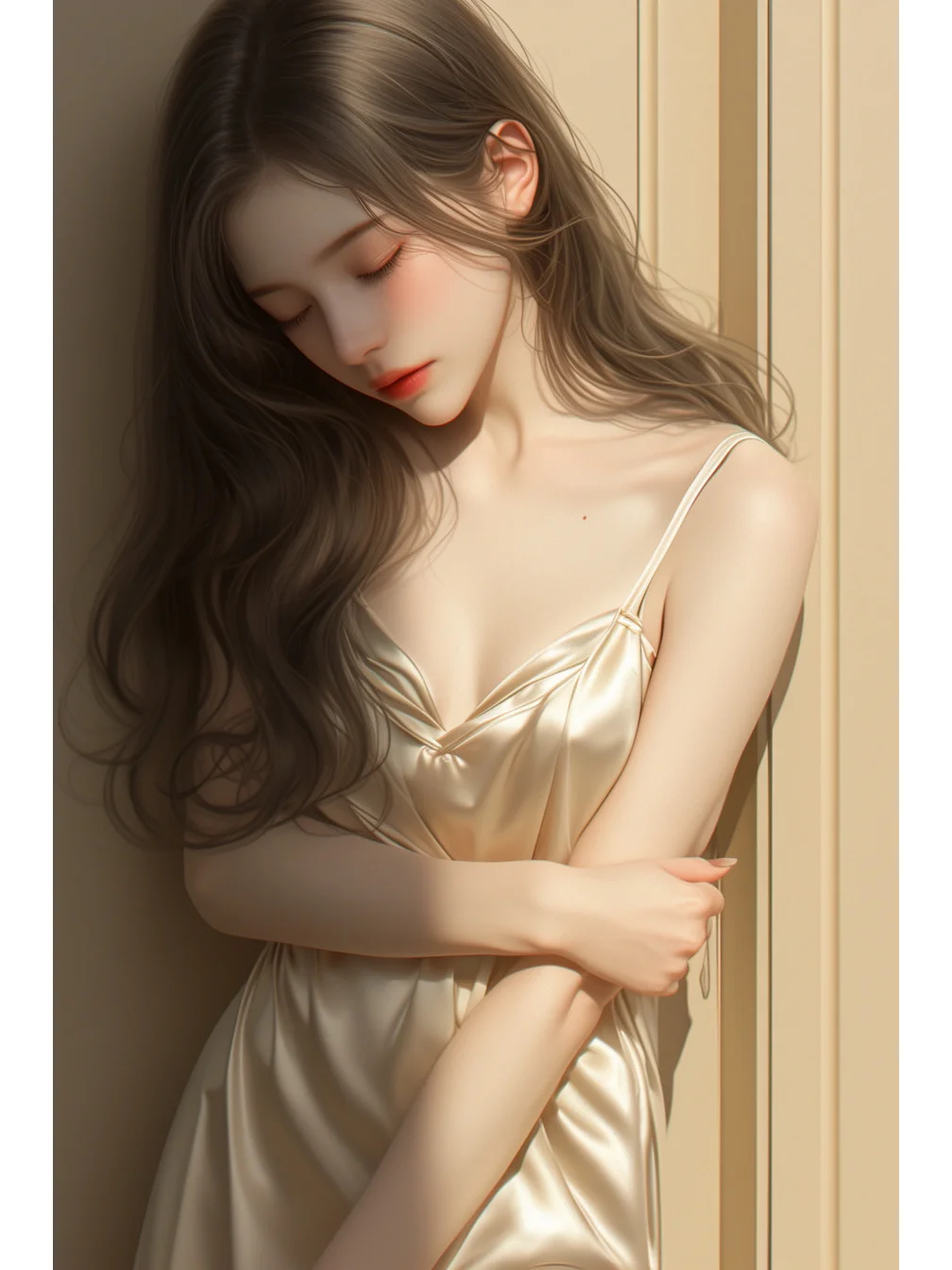 AI画美女｜等不到的人 不必再等 （含咒语）