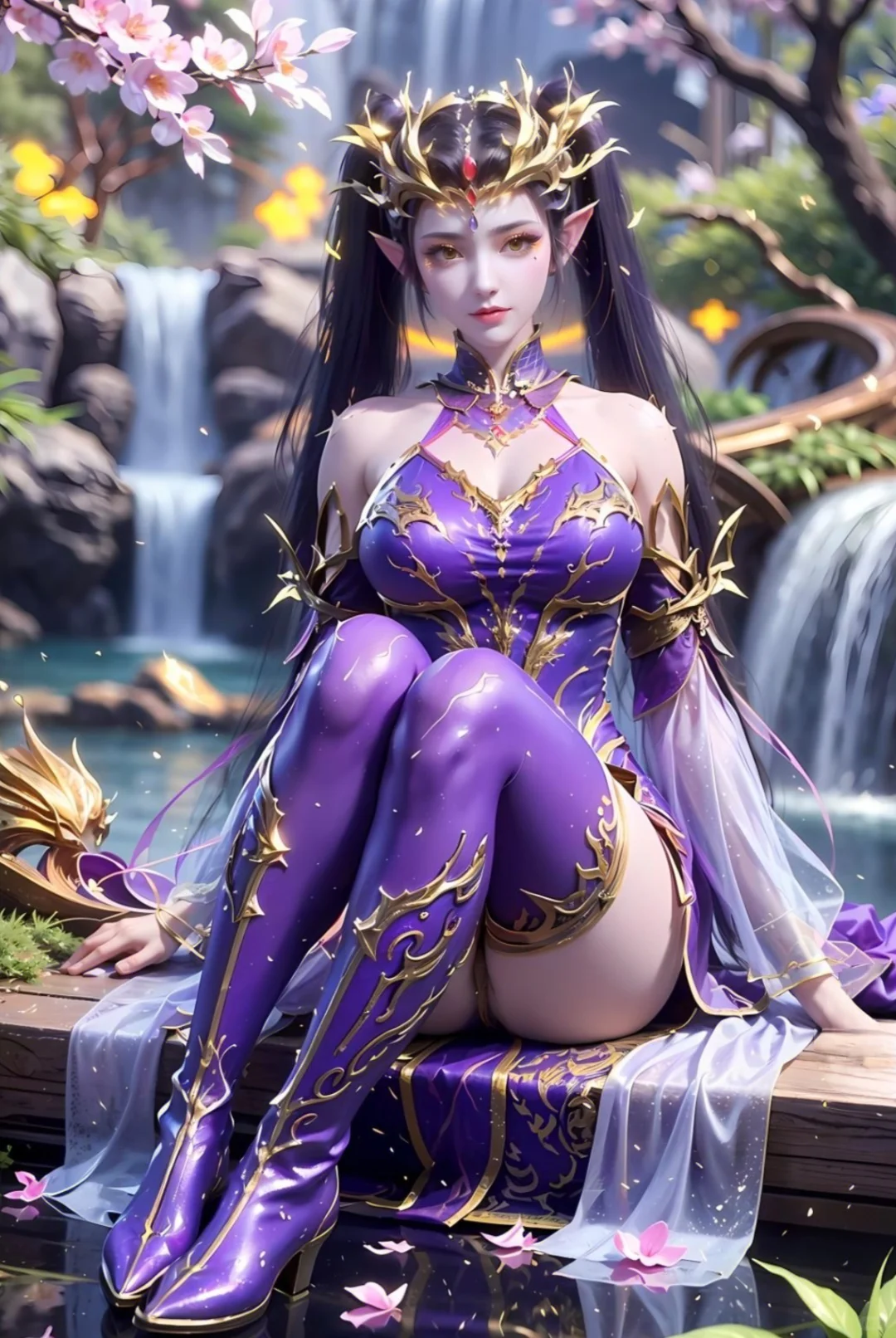 新太虚古龙族龙皇——紫妍