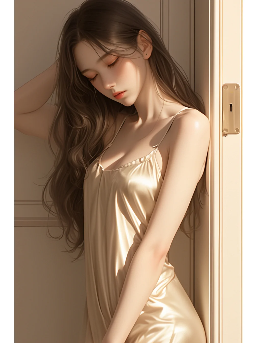 AI画美女｜等不到的人 不必再等 （含咒语）