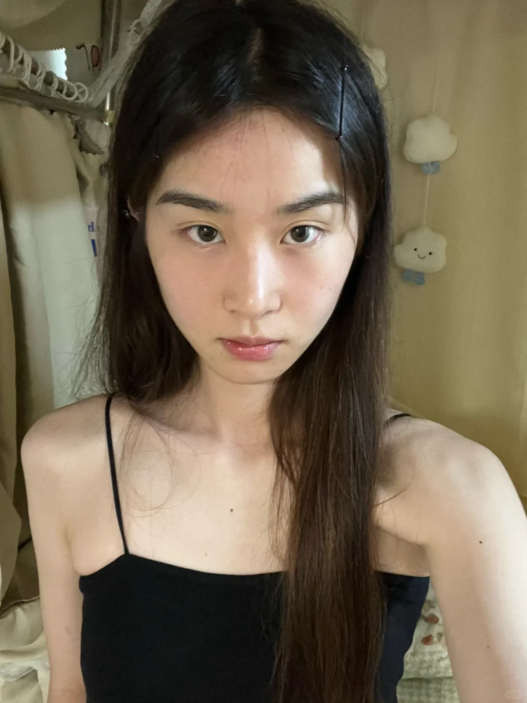 素颜长这样适合做模特吗