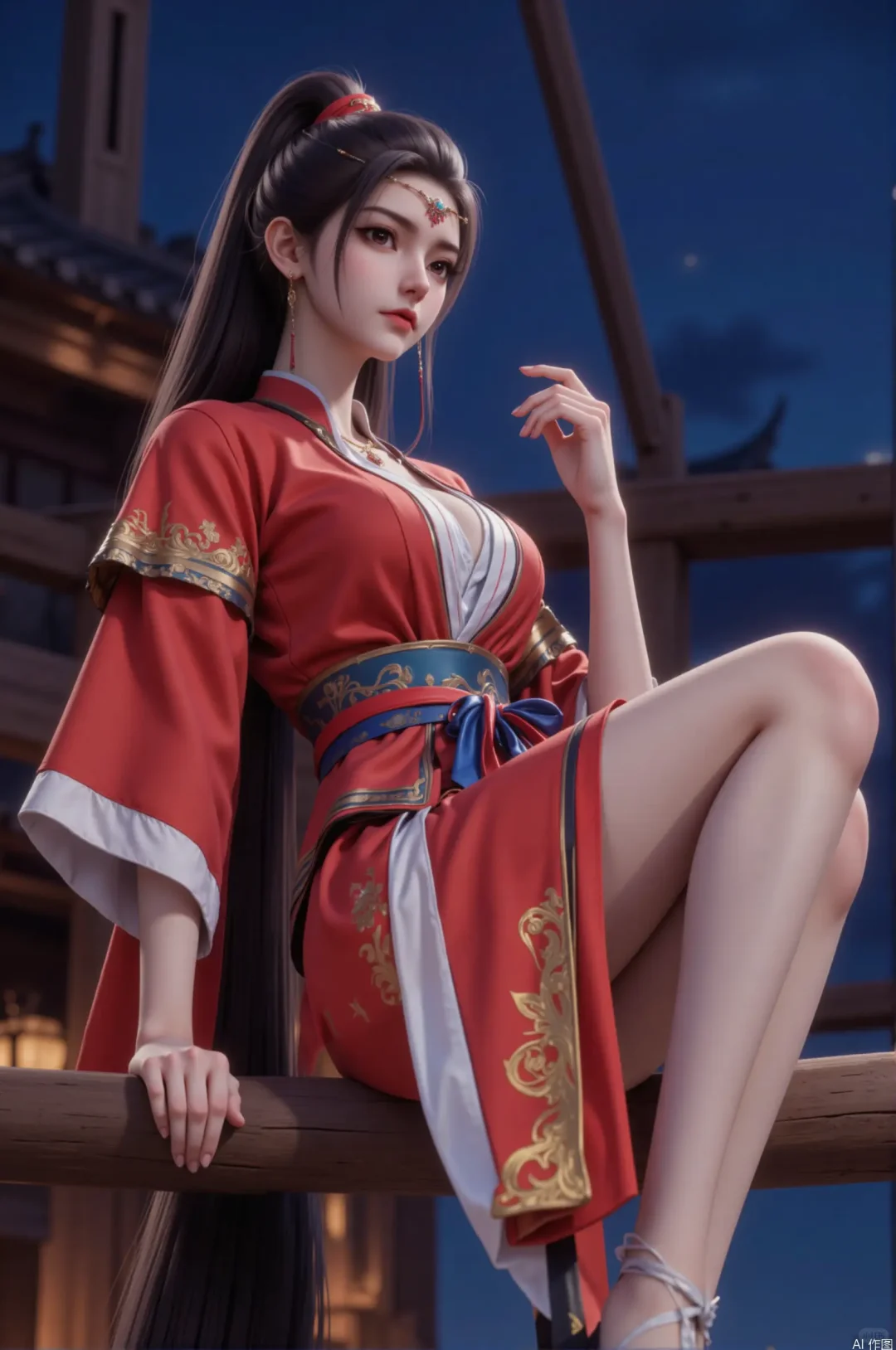 沧元图柳七月，没有华丽颜色也漂亮