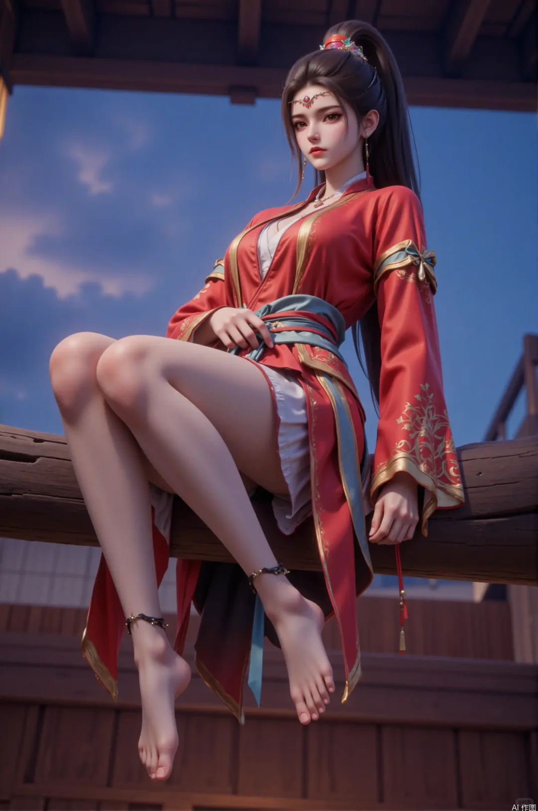 沧元图柳七月，没有华丽颜色也漂亮