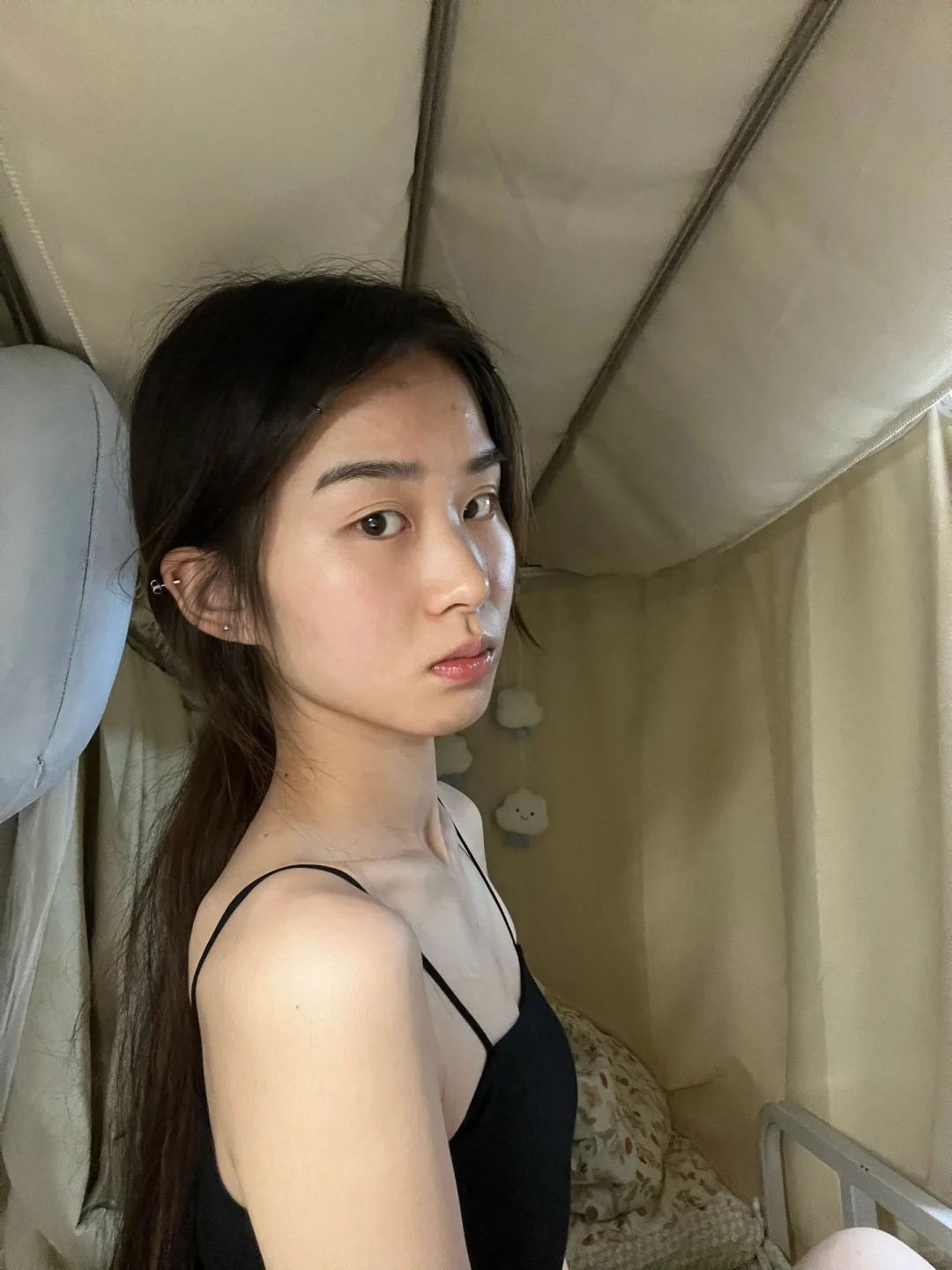 素颜长这样适合做模特吗