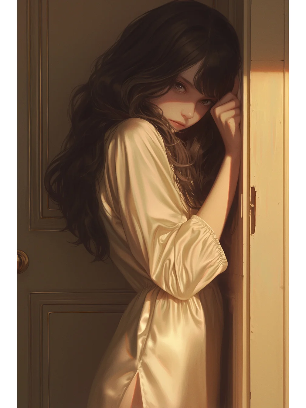 AI画美女｜等不到的人 不必再等 （含咒语）