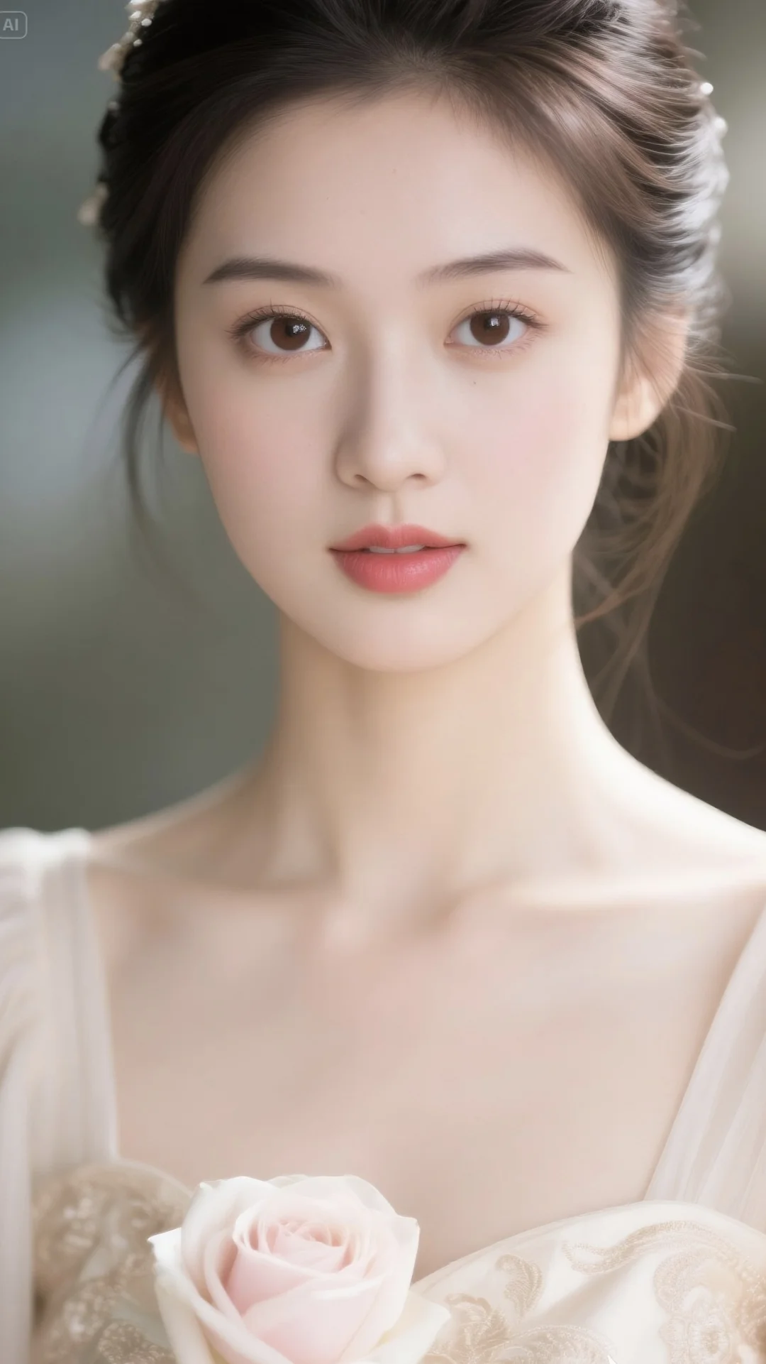 九曲廊深锁胭脂，一步莲华一步痴