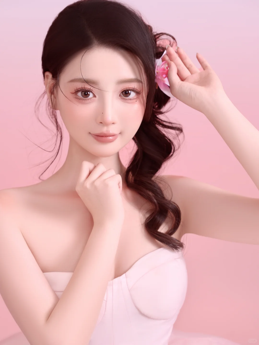 ?中山写真|399解锁蝴蝶兰少女!纯欲天花板
