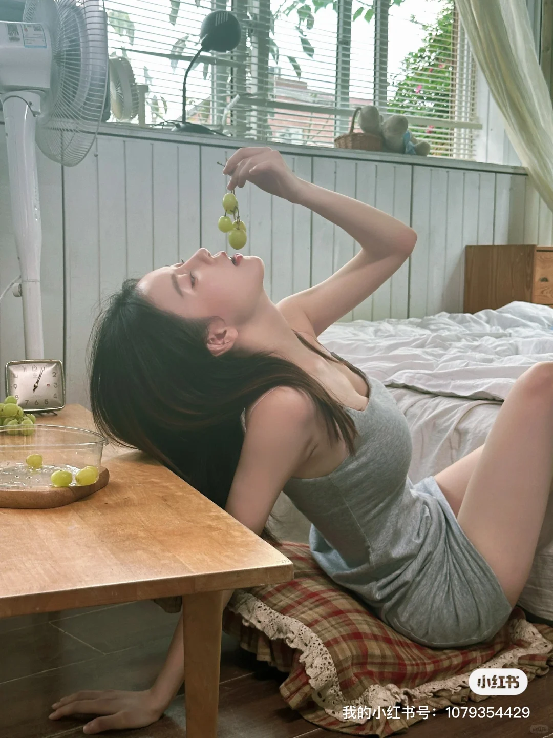 青提味的夏天|少女居家氛围感拍照姿势?