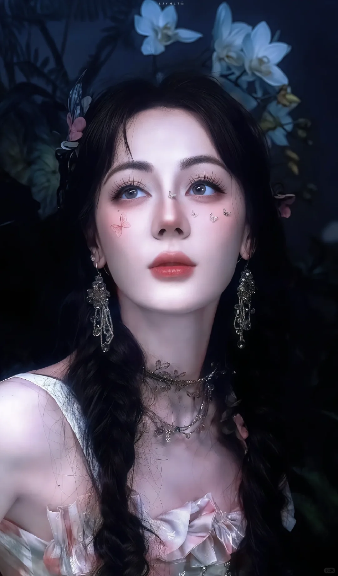 迪迪太漂亮了！美得像神