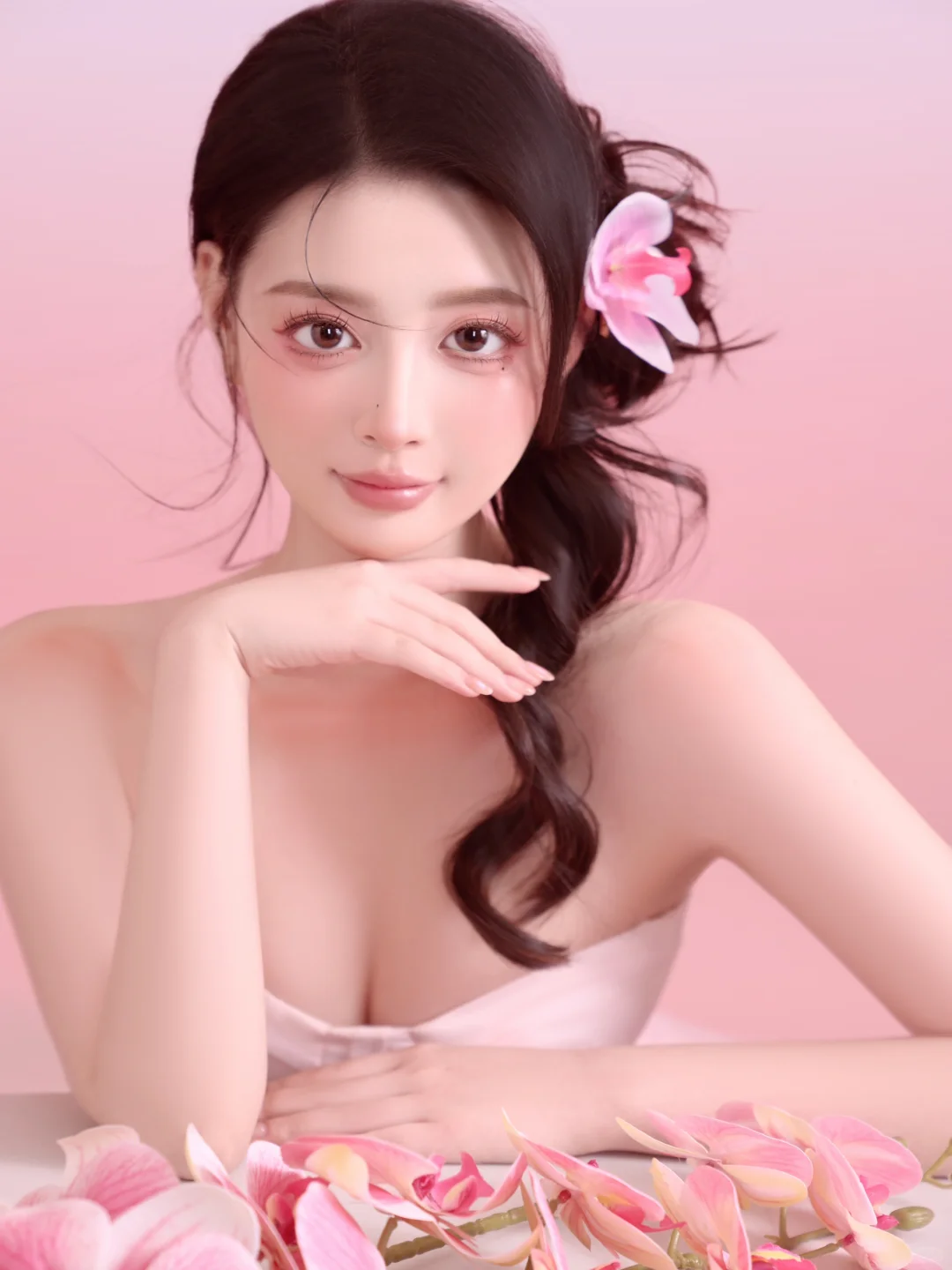 ?中山写真|399解锁蝴蝶兰少女!纯欲天花板