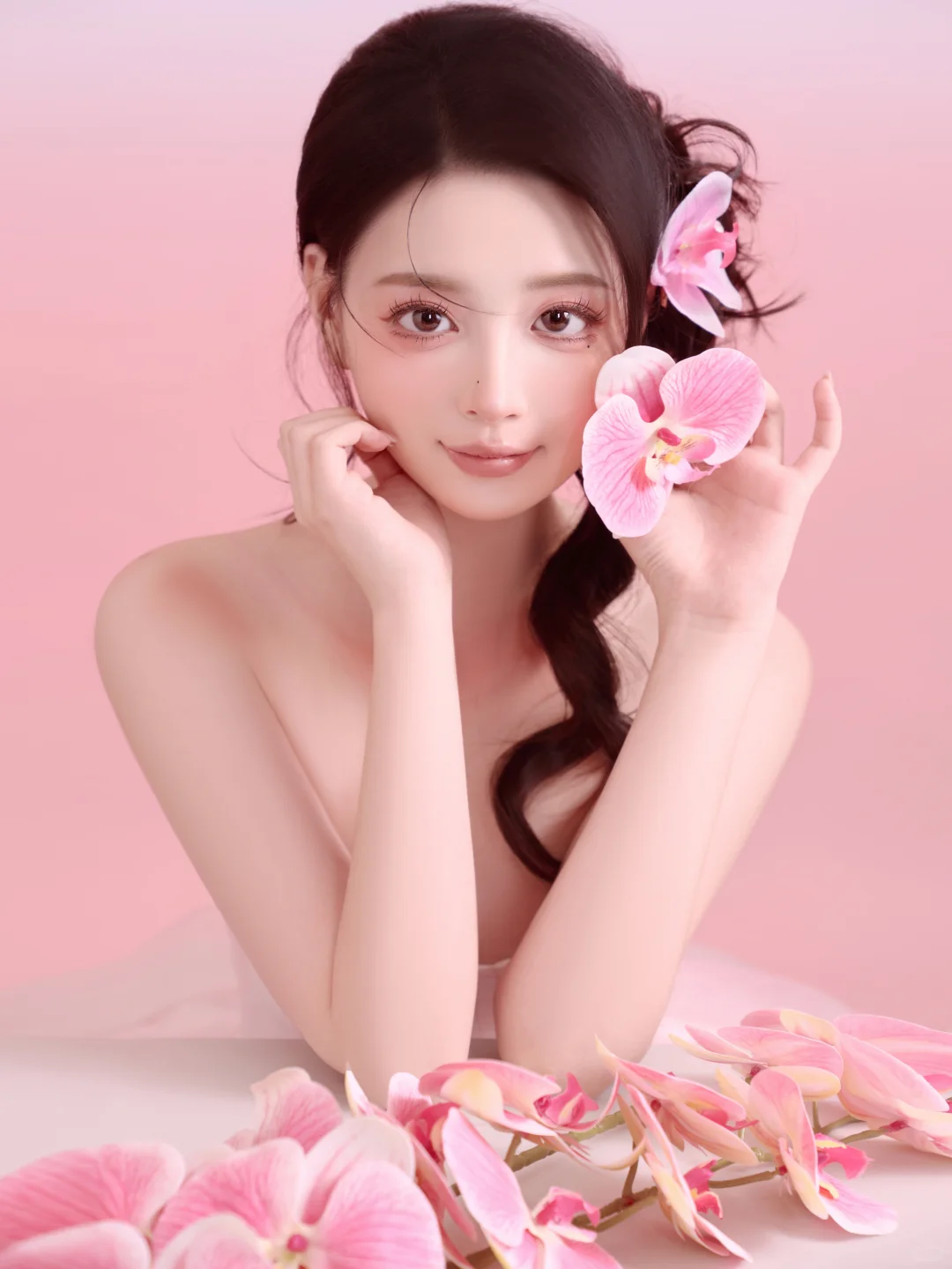 ?中山写真|399解锁蝴蝶兰少女!纯欲天花板