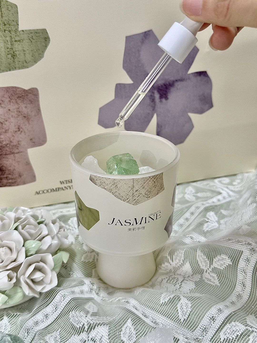 纸胶带茉莉|腌入味的纯欲天花板?