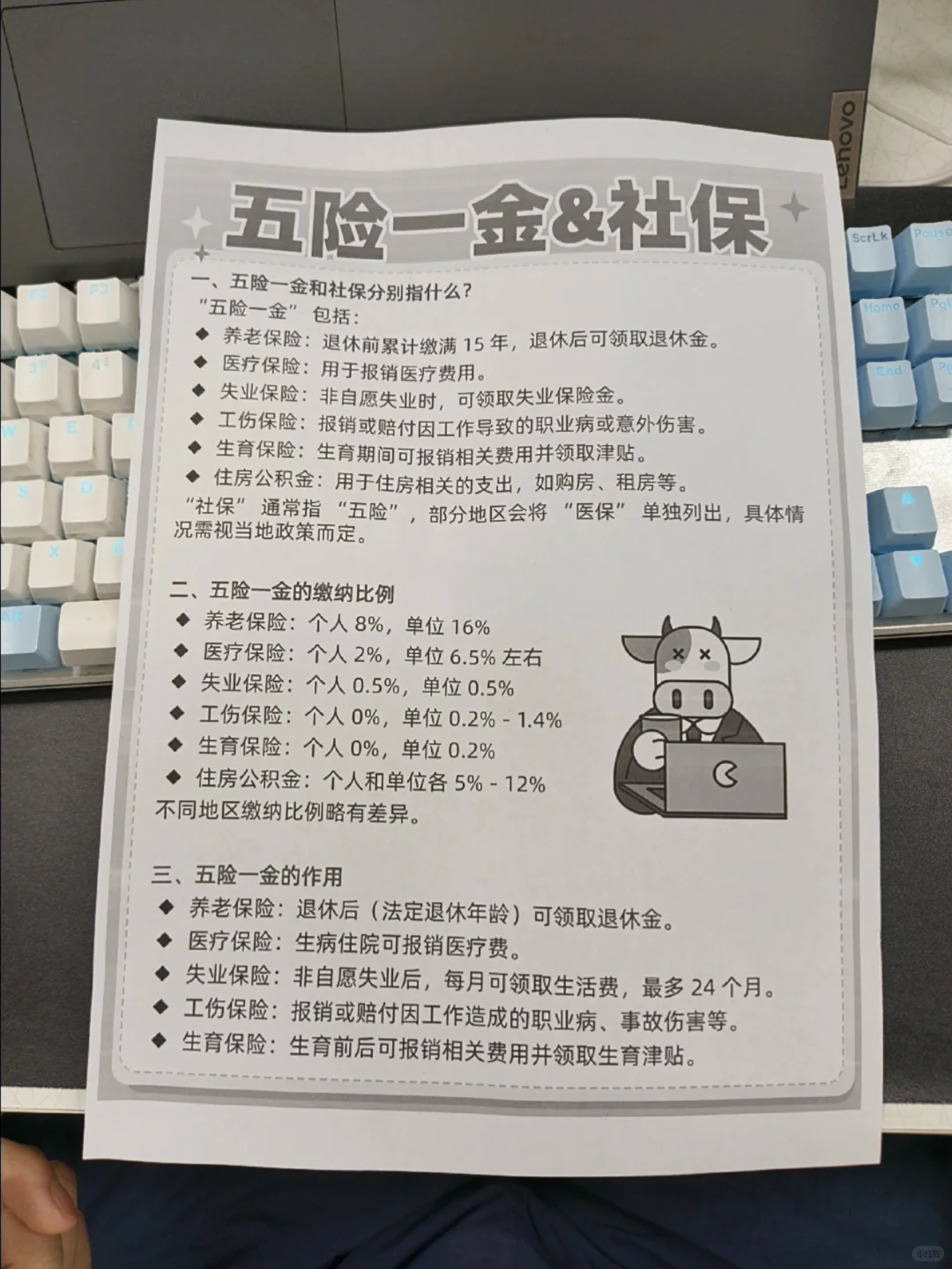 五险一金跟社保