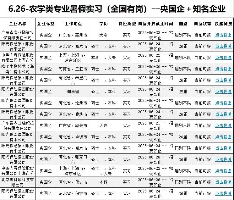 6.26-农学类专业可投实习