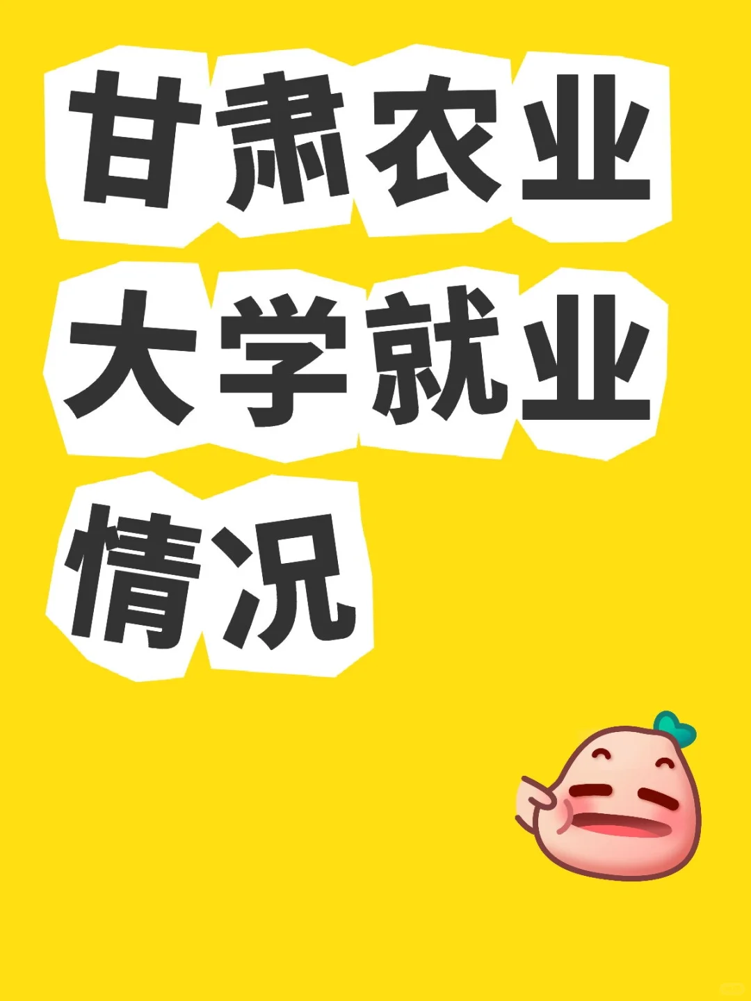 探寻未来之路——甘肃农业大学的就业之光