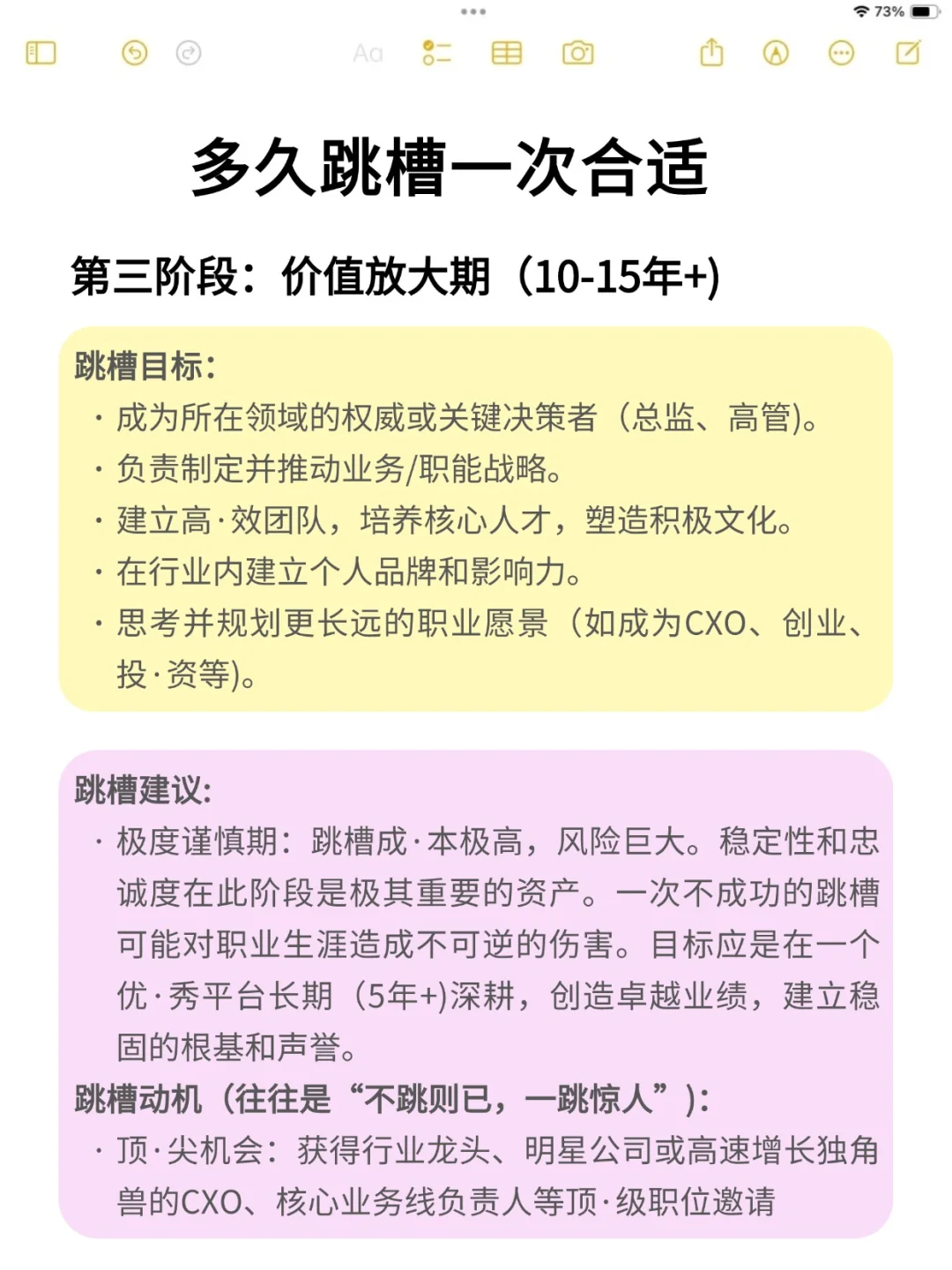 工作多久跳槽一次合适?