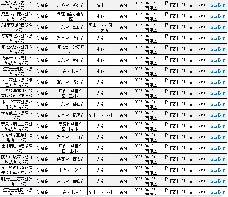 6.26-农学类专业可投实习