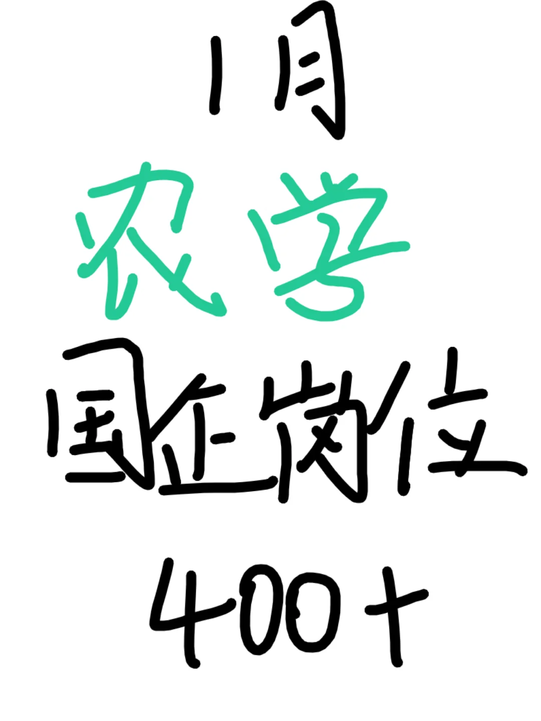 农业国企岗位捞人啦!