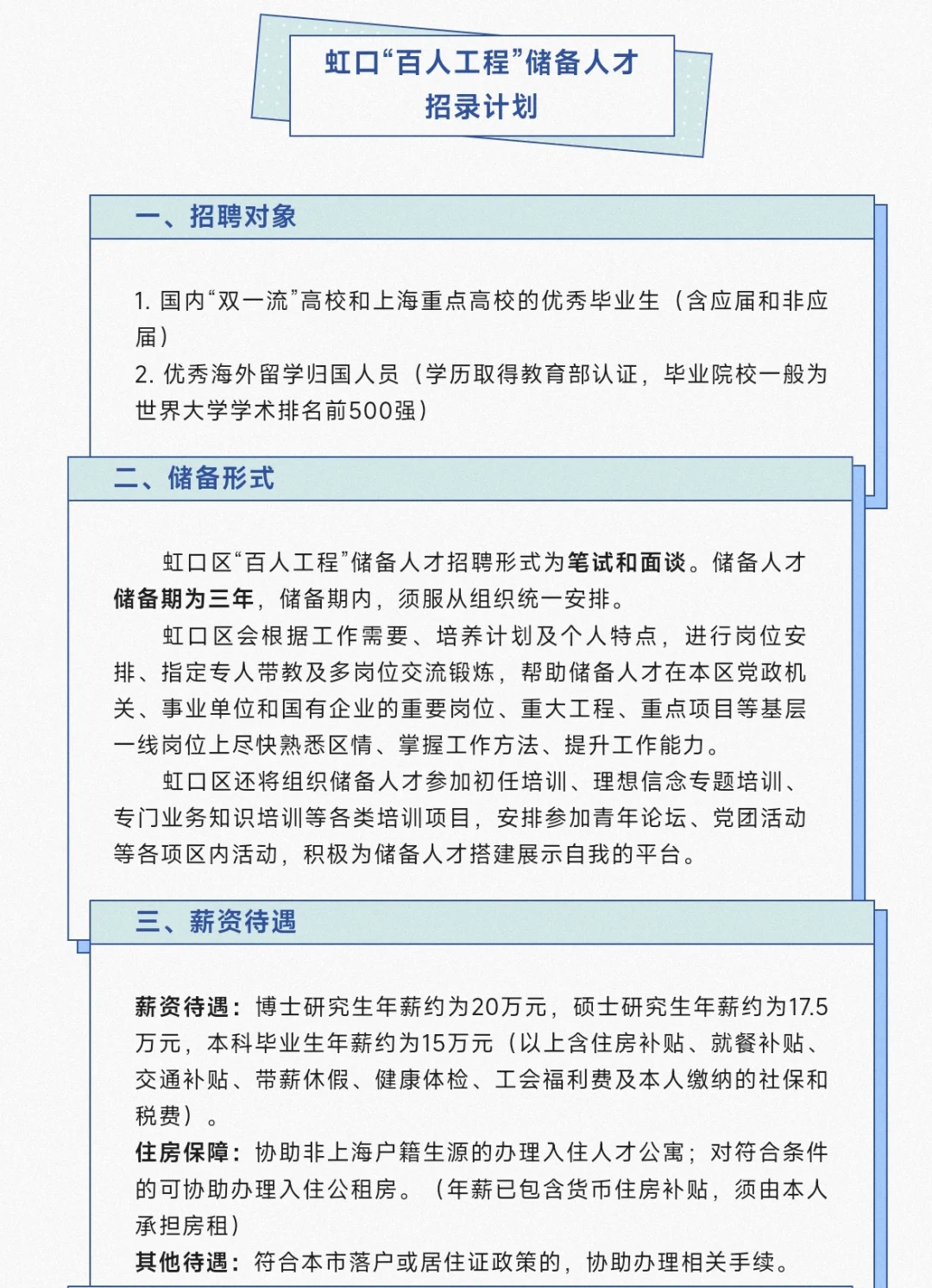 上海人才引进,年薪18w+!!!