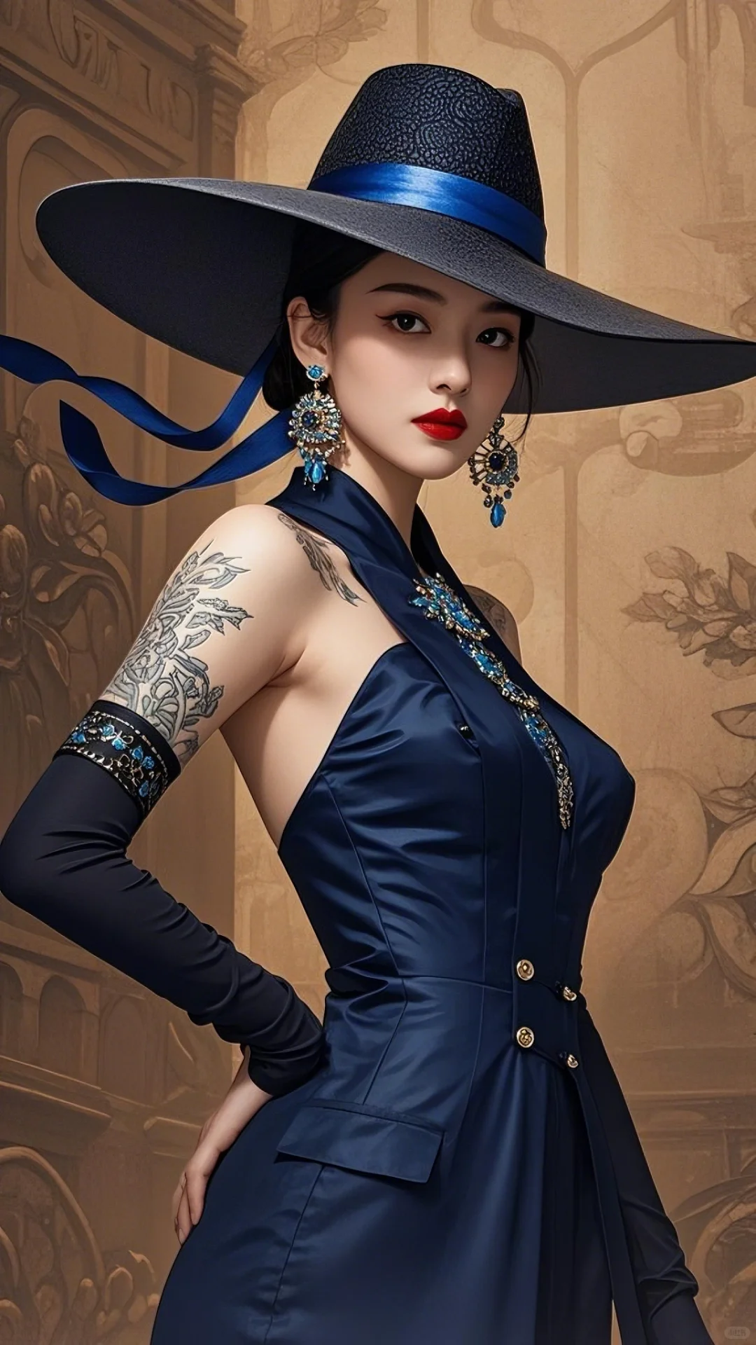 气质女神，知性优雅，美到窒息（ai生成）
