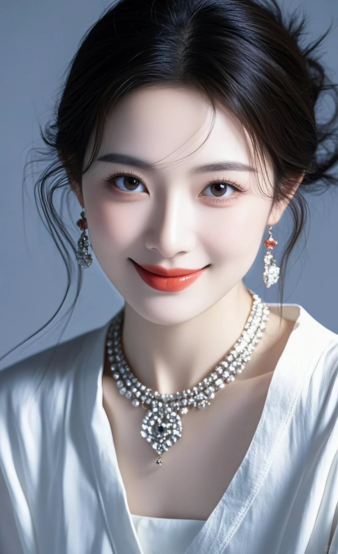 绝世美颜啊啊啊啊！太美了！气质女神（ai生成）