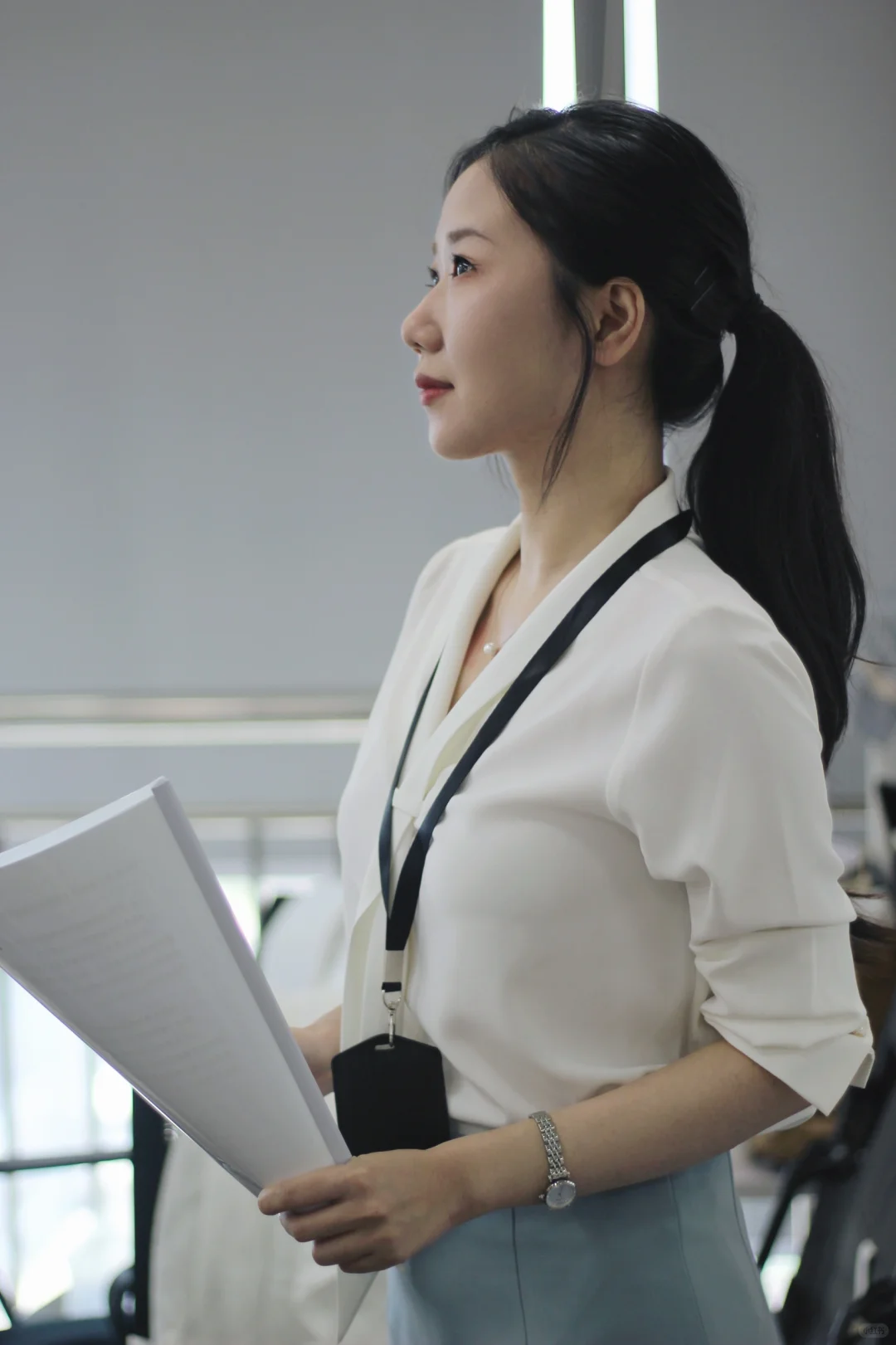 当摄影师成为临时模特