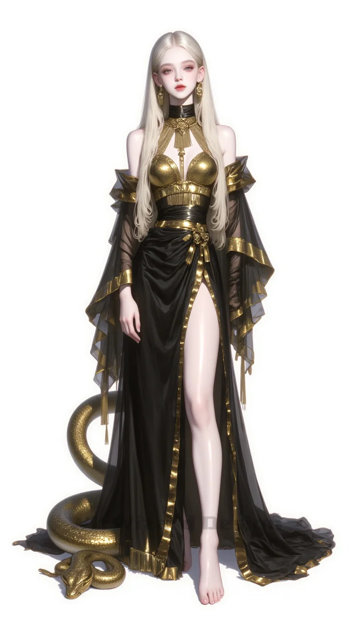 黑金女神：神秘华丽造型秀
