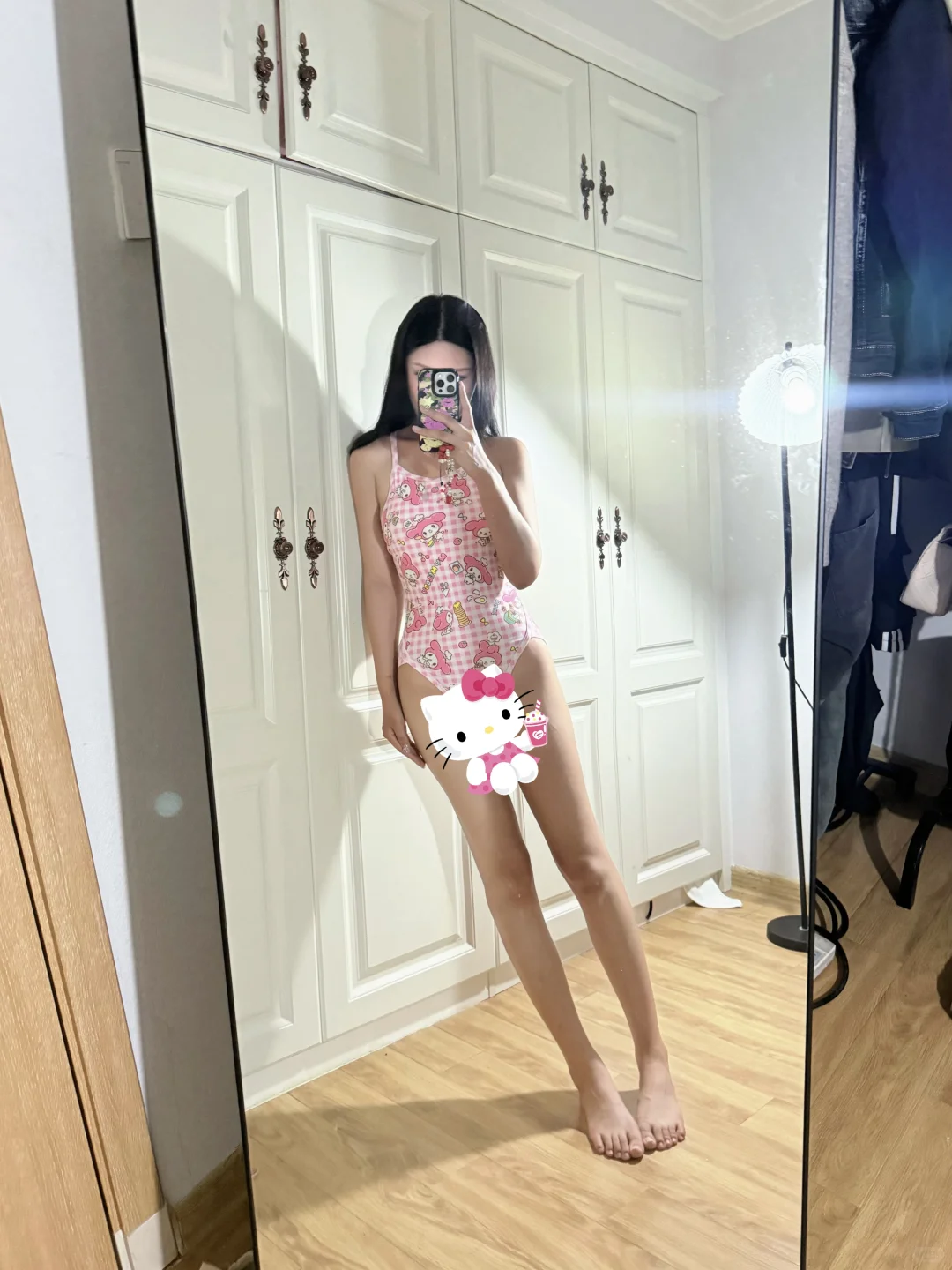 我的泳衣超可爱！！