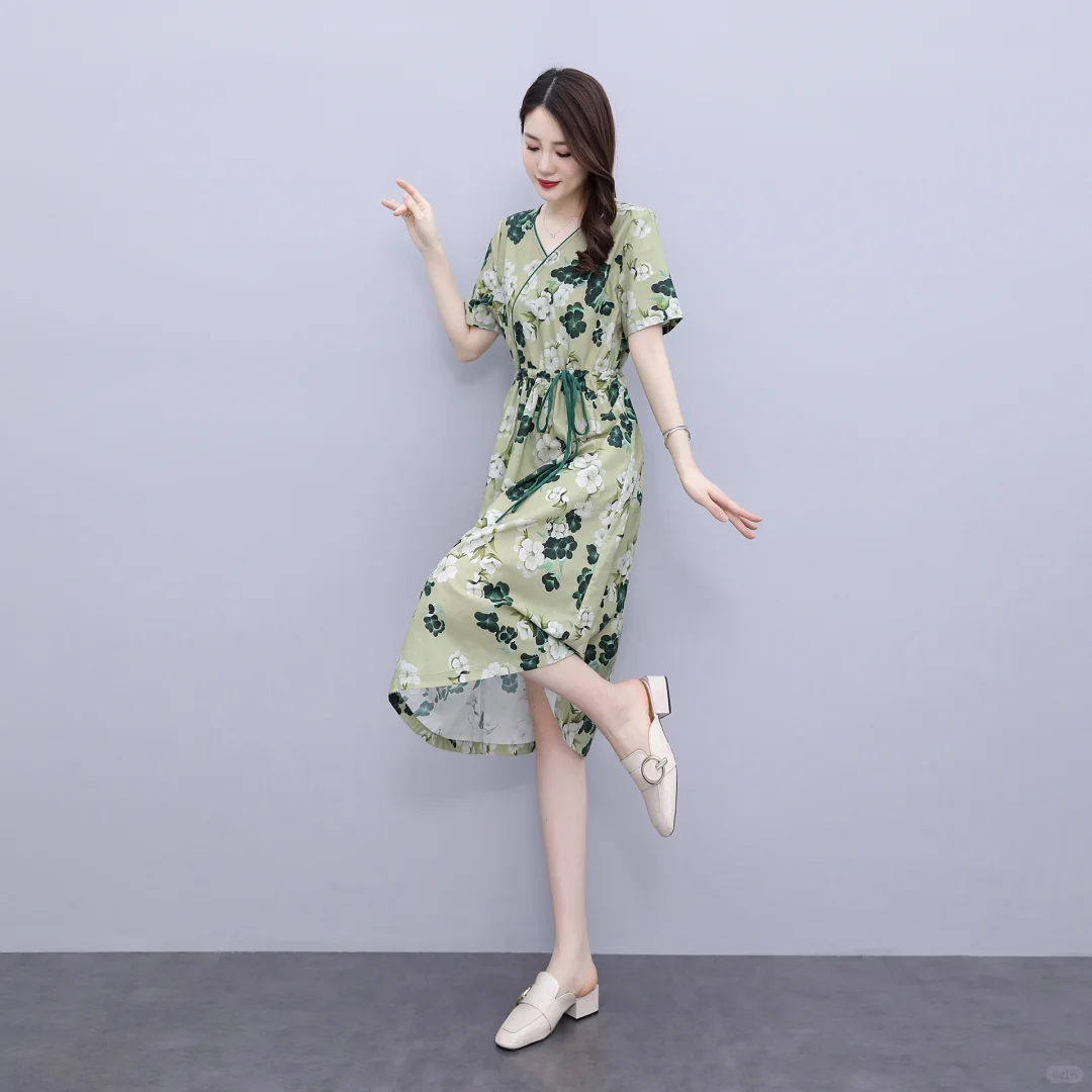 轻熟女装模特图拍摄