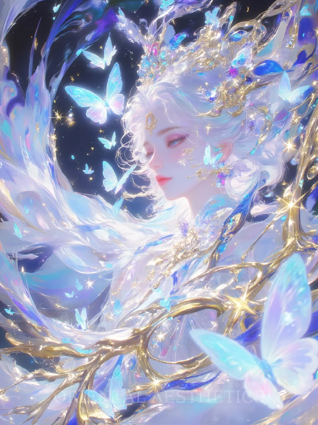 荧蝶美人，仙袂飘扬古韵流转