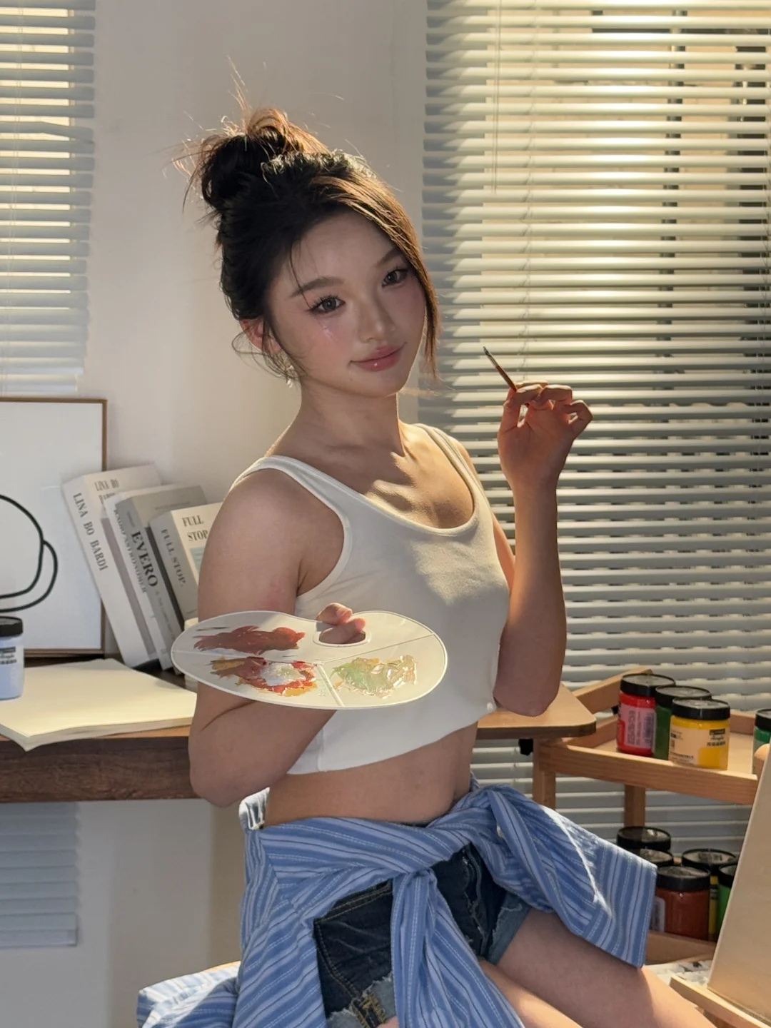 拍摄花絮｜06女大当模特的一天～