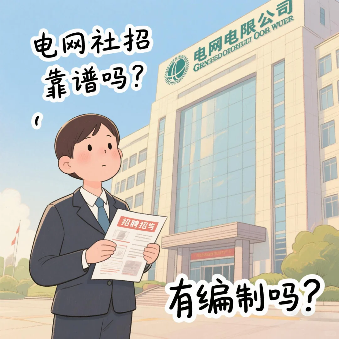 电网社招靠谱吗?有编制吗?(续)
