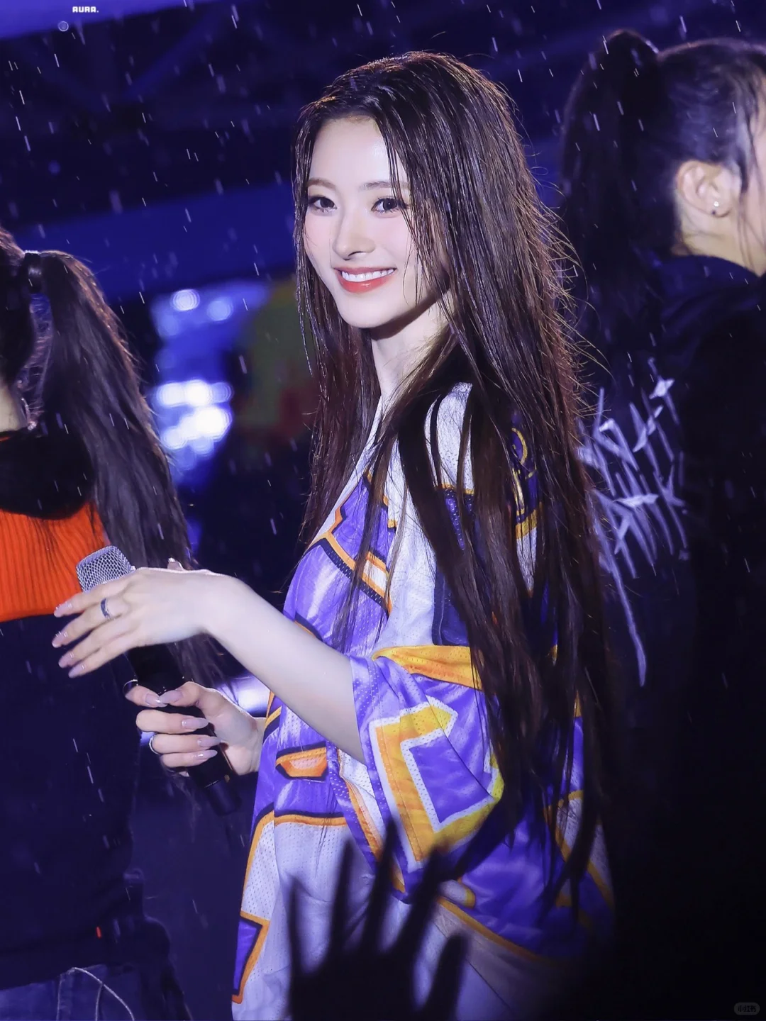 ANNA女神 雨中神图诞生