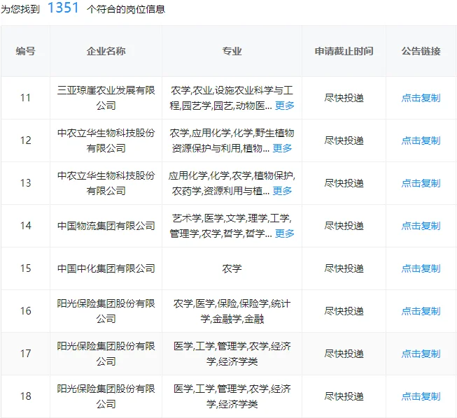 农学快来捡漏了