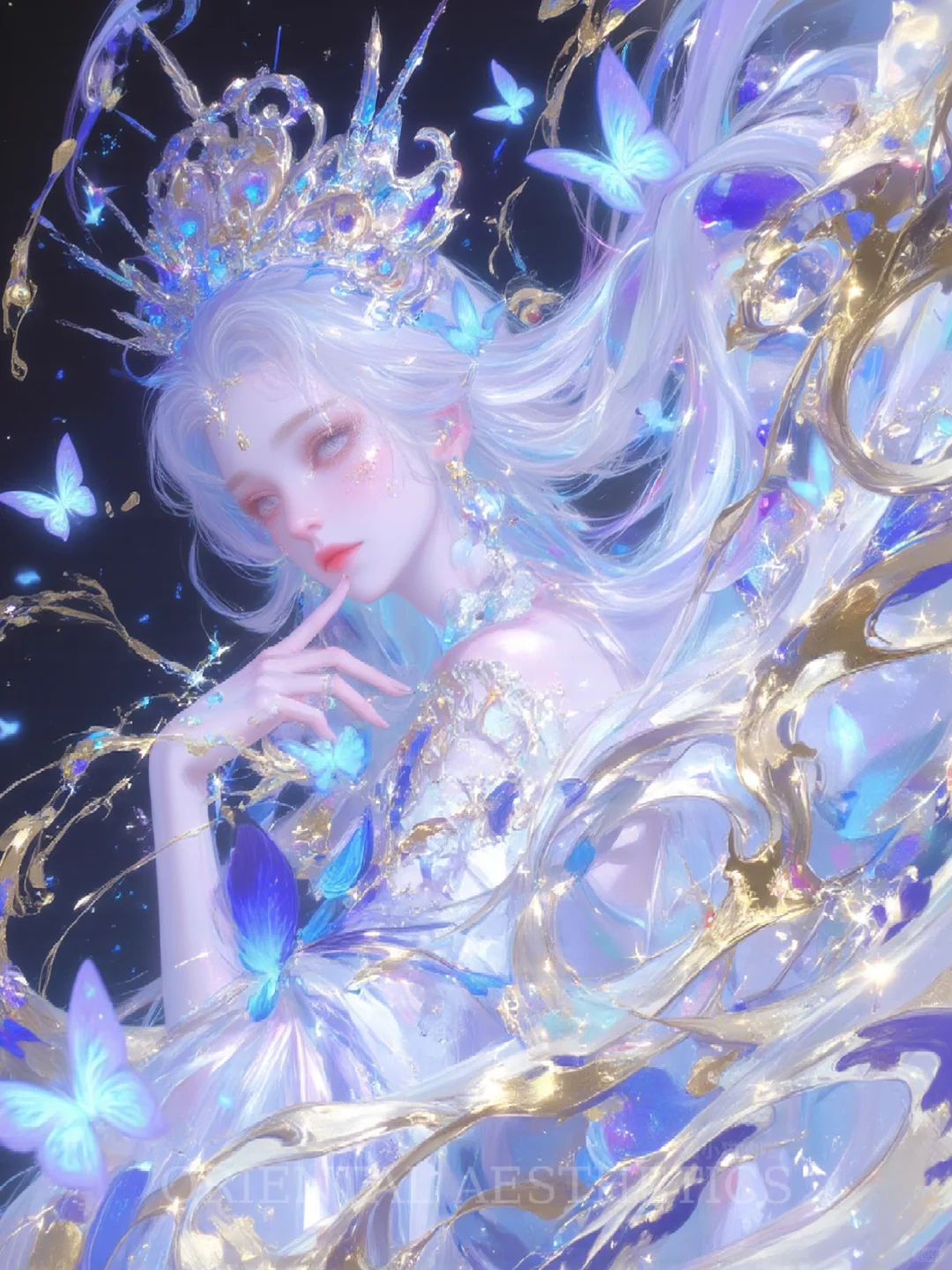 荧蝶美人，仙袂飘扬古韵流转