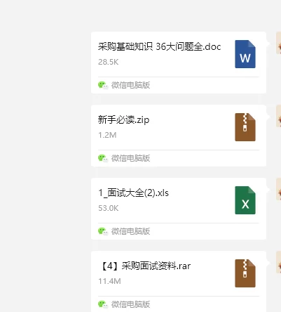 很简单,但几乎能搞定所有采购岗的面试