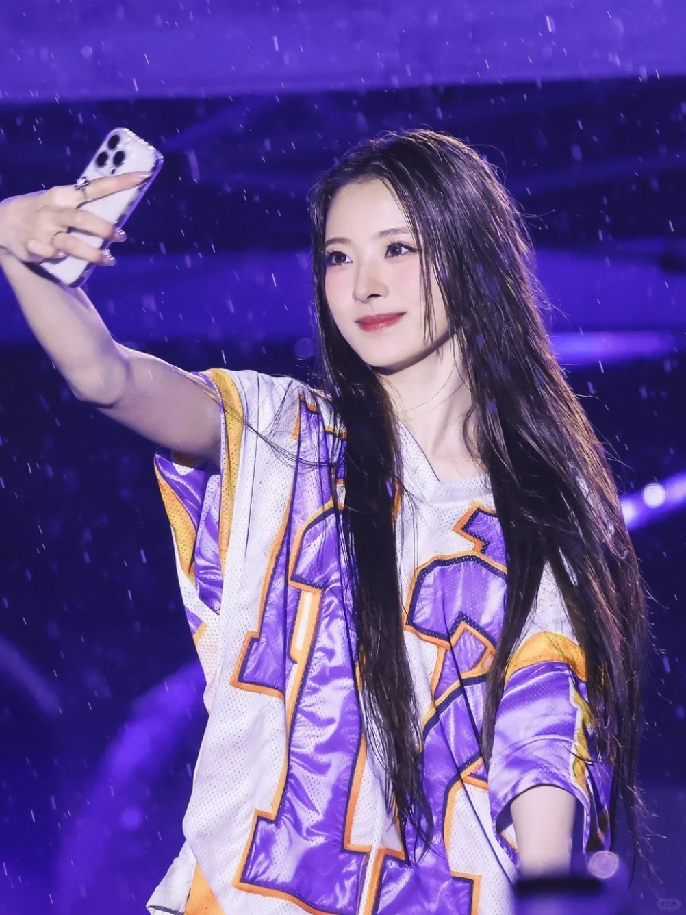 ANNA女神 雨中神图诞生