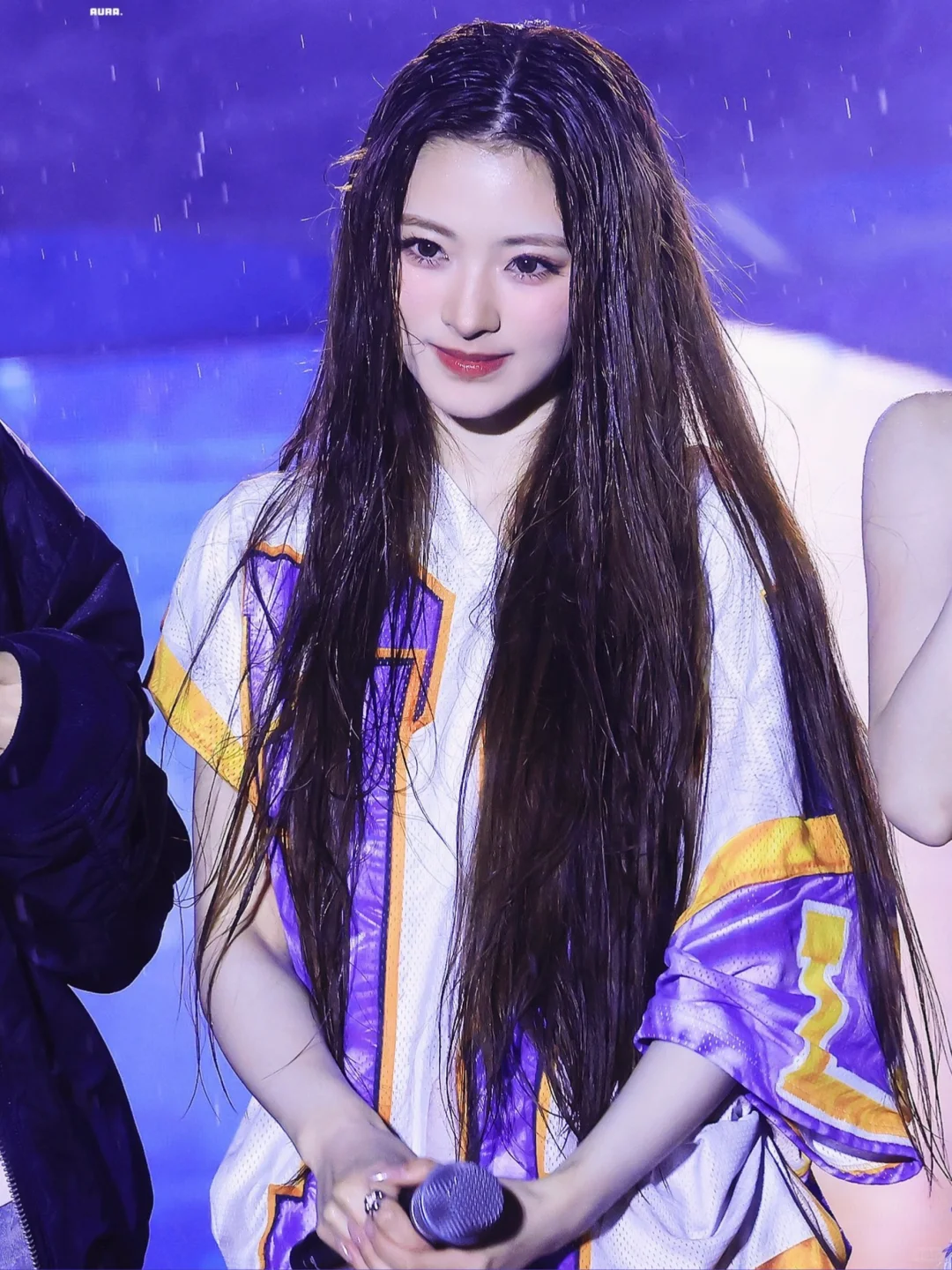 ANNA女神 雨中神图诞生