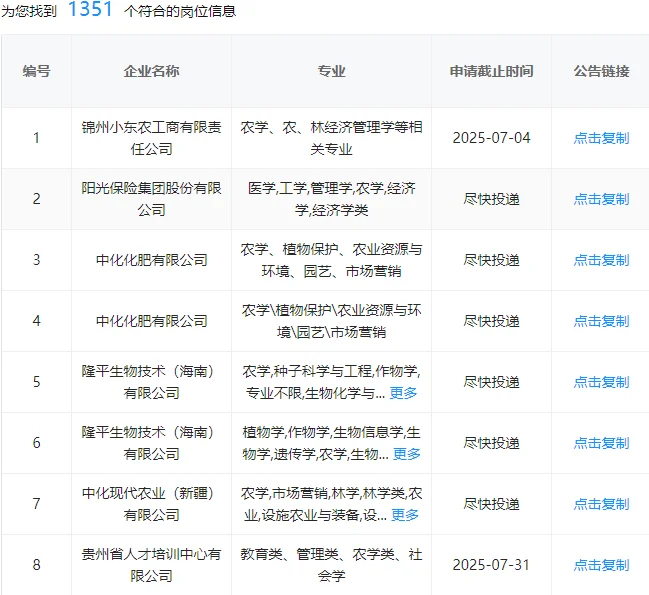 农学快来捡漏了