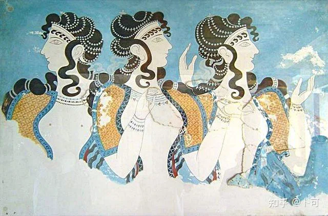 克里特文明女性地位高且非常崇拜女神