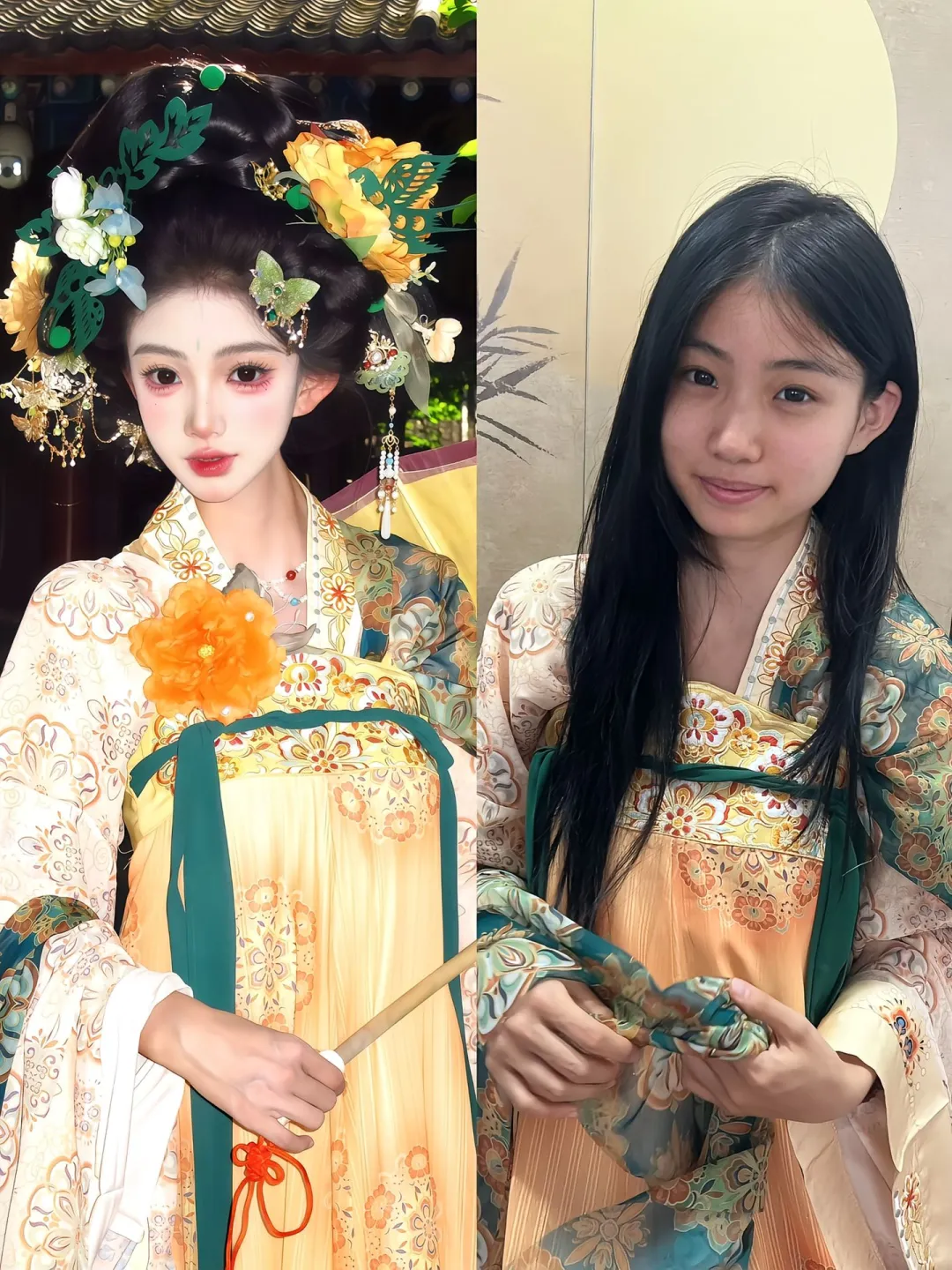 礼仪汉服古装服装展示员‼️