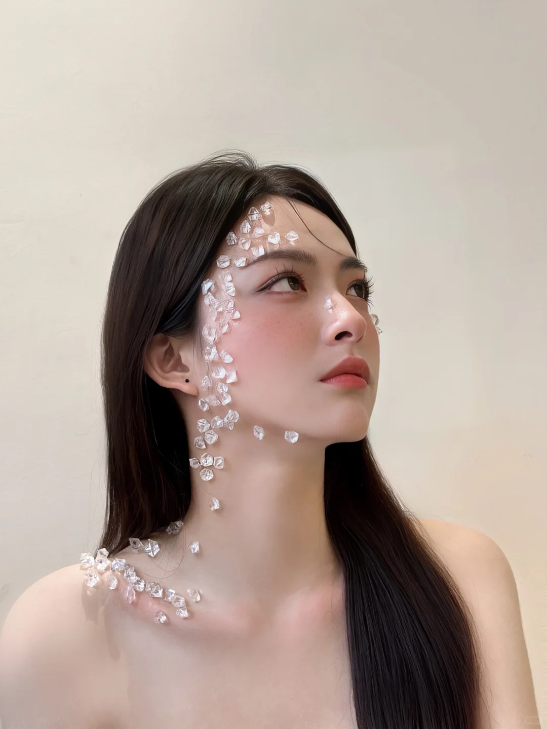 当我鼓起勇气做妆面模特后