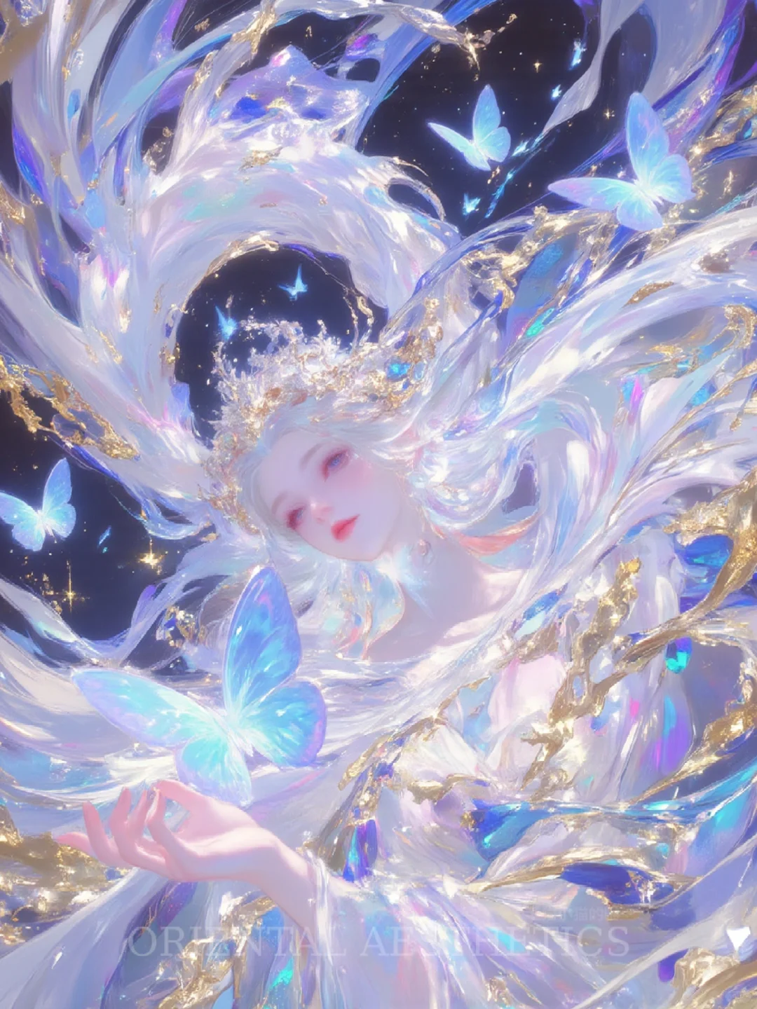 荧蝶美人，仙袂飘扬古韵流转