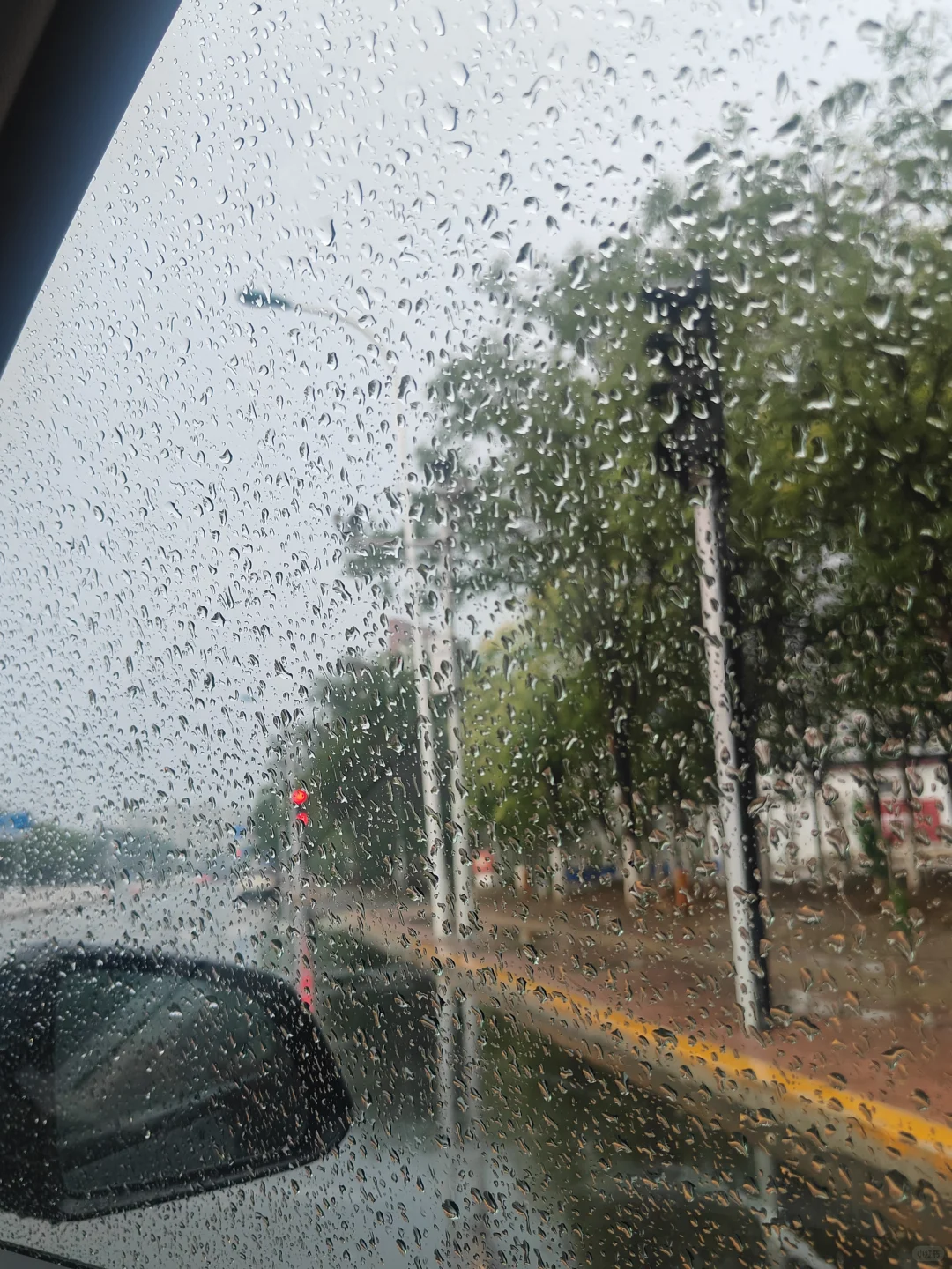 大暴雨去面试 真的需要一份工作