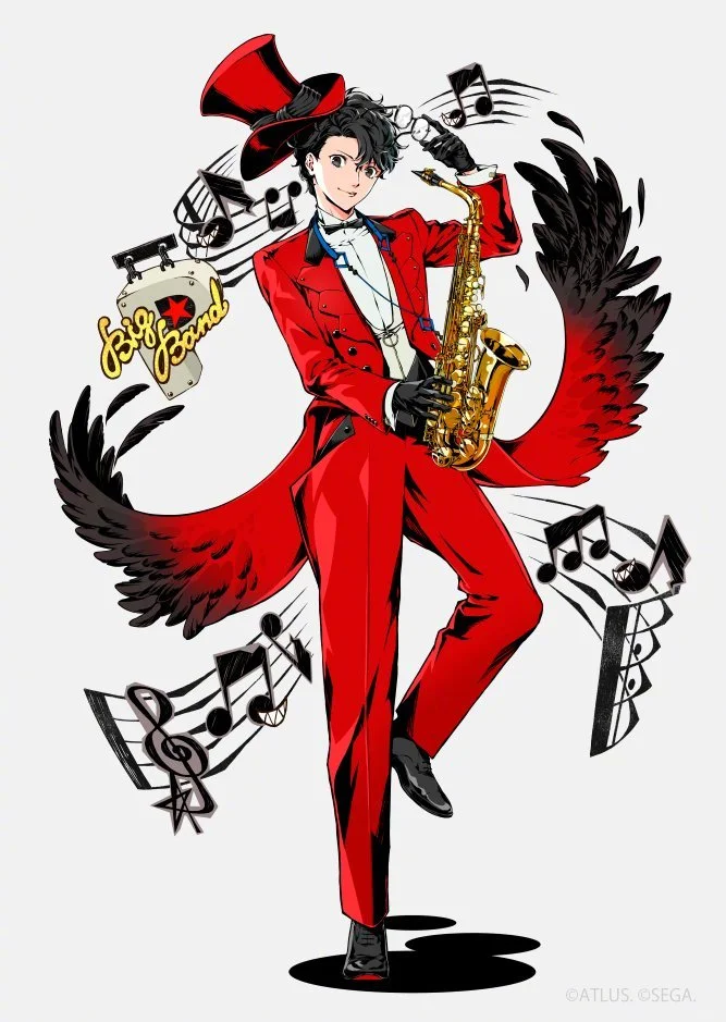 【女神异闻录5】特别大乐团音乐会 角色立绘!!
