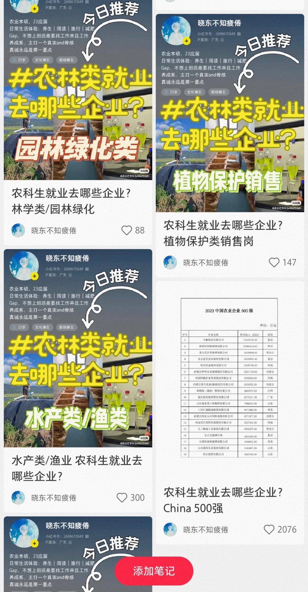 2025秋招季‖你的农学人脉来啦