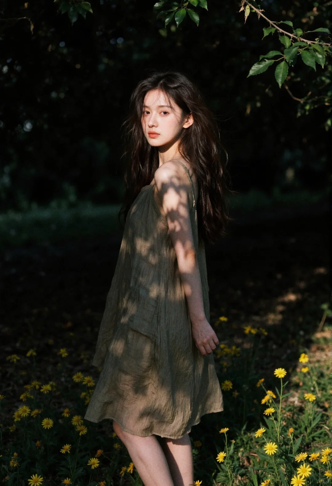 一不小心拍到了灵气女孩?